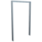 Leaning bracket made of flat steel 80 x12mm | with beam | total width: 750 mm | hot-dip galvanized